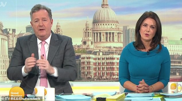Since Piers Morgan’s (left) dramatic departure from the show in 2021, original presenter Susanna Reid (right) has been joined by a merry-go-round of co-stars