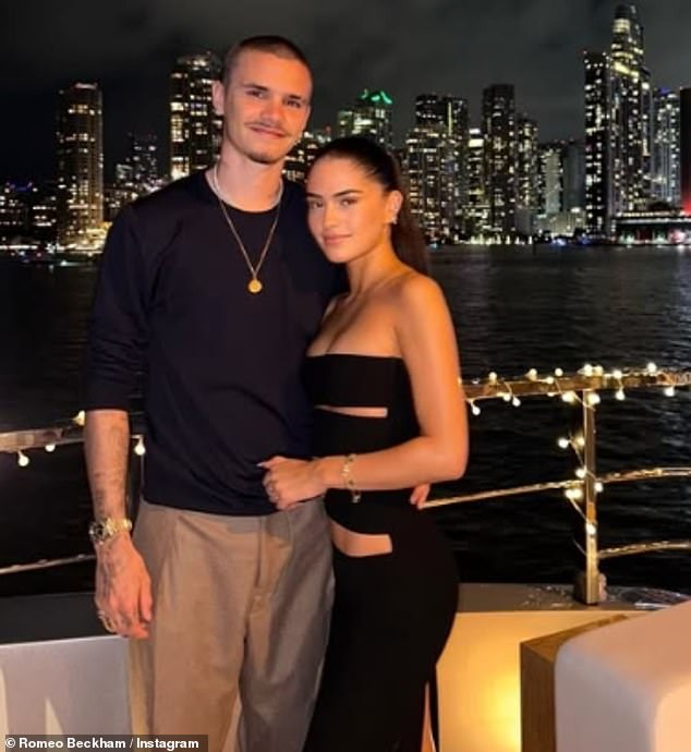 Eyebrows were raised when Romeo started dating Kim Turnbull, given she once enjoyed a close relationship with his elder brother Brooklyn