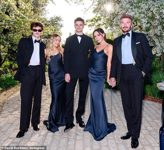 Despite jetting into London on the week of David's 50th birthday, neither Brooklyn or Nicola were present at any of the lavish celebrations