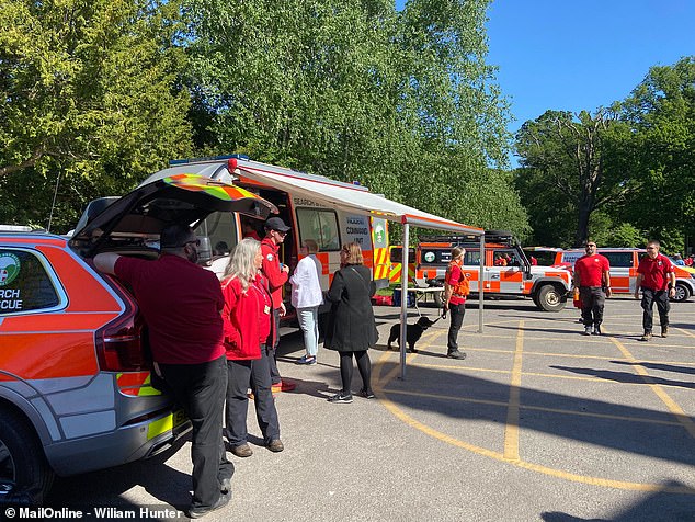 MailOnline joined Surrey SAR on Operation True North, a training exercise putting the latest tech to the test on the hunt for a missing person