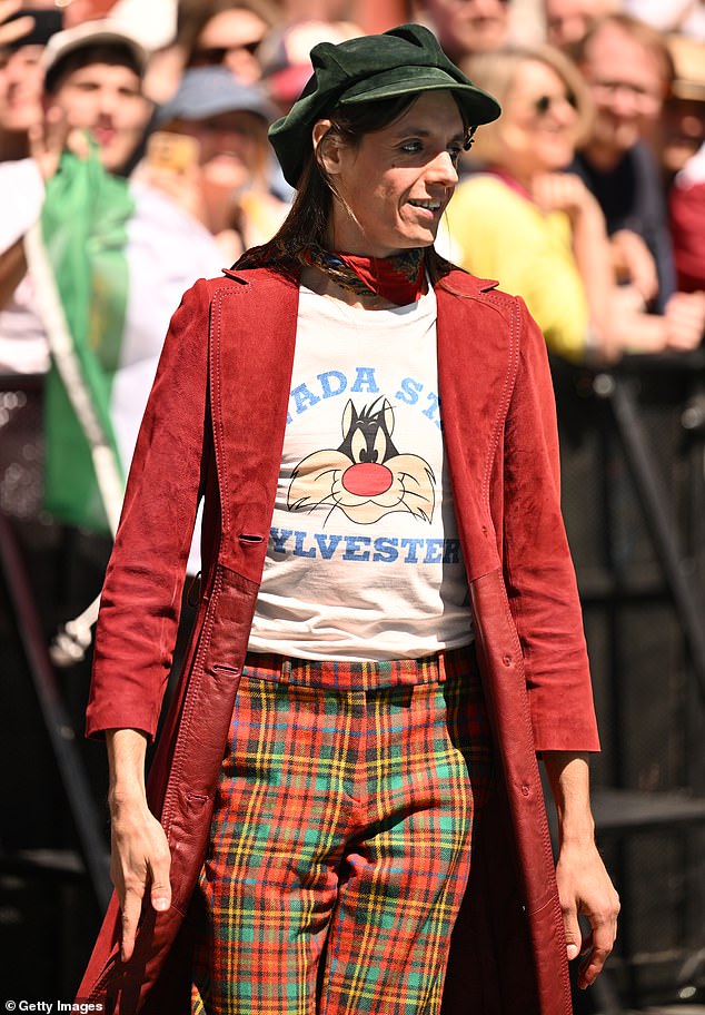 UK's Eurovision commentator Graham Norton drew the comparison between Corsi (pictured) and the character