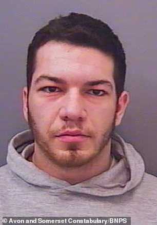 Bradley Trengrove (pictured) was serving a 13 year extended jail sentence for raping a woman and having sexual activity with a child in 2013 and 2014