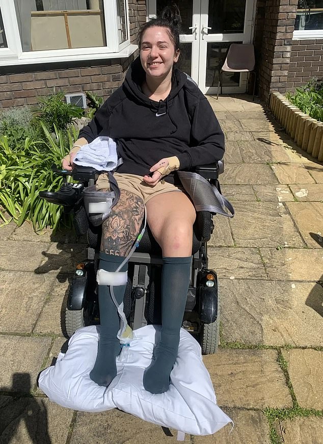 Saddington was given a suspended sentence after pleading guilty to charges of misconduct in a public office because she has been left wheelchair-bound having suffered a fall