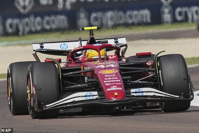 Lewis Hamilton struggled in qualifying but was able to move through the field into fourth