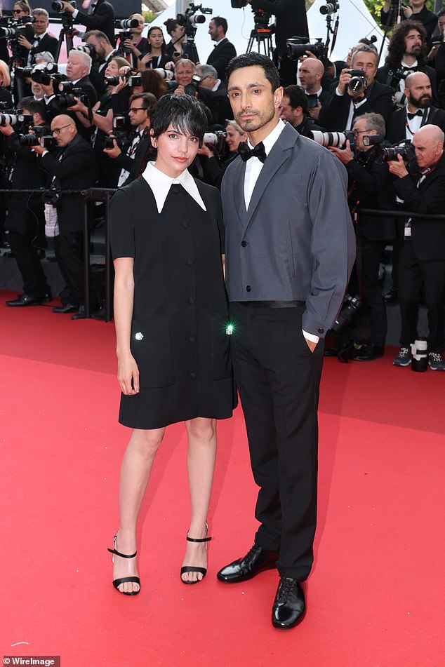 Riz Ahmed and his wife Fatima Farheen Mirza looked great together