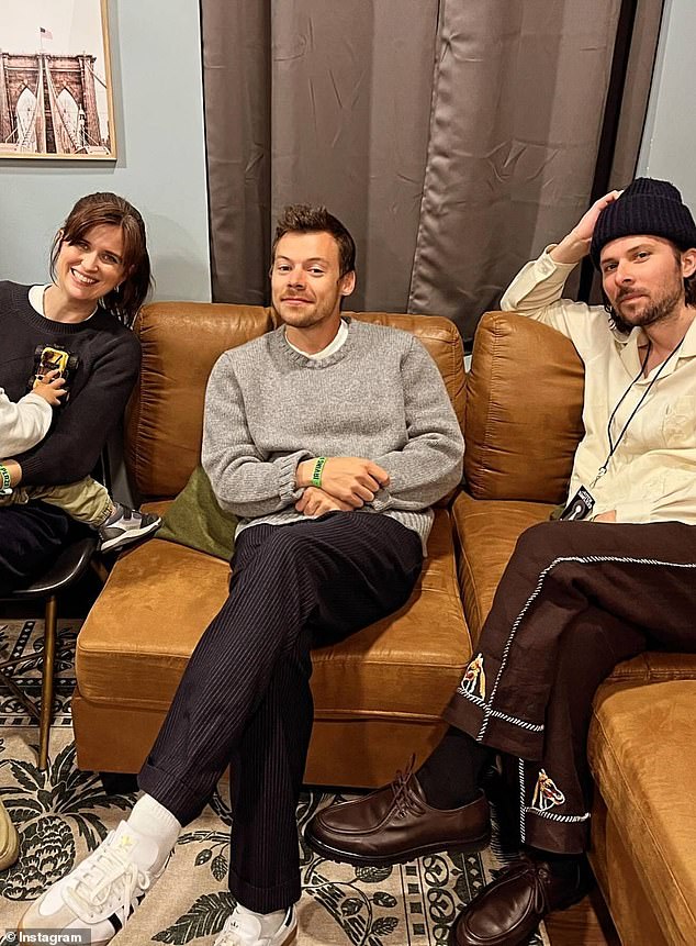 More recently, the house served as a stylish sanctuary for musicians Mitch Rowland and Sarah Jones - longtime collaborators and touring members in Harry Styles' band