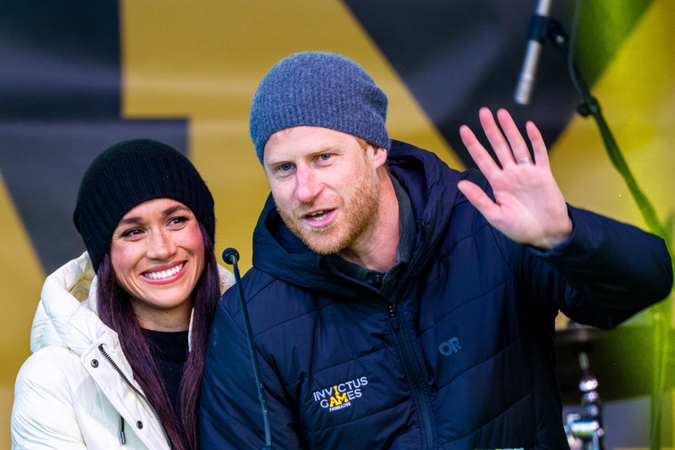 Prince Harry and Meghan Markle at the Invictus Games.