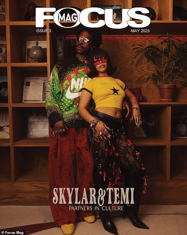 Her most recent cover shoot for Focus magazine