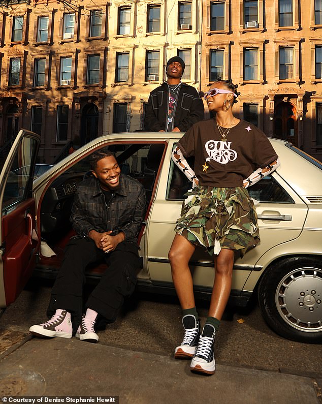 Hewitt has also shot a campaign for Converse (pictured), among many others, including WNBA, Apollo Theatre, and Timberland