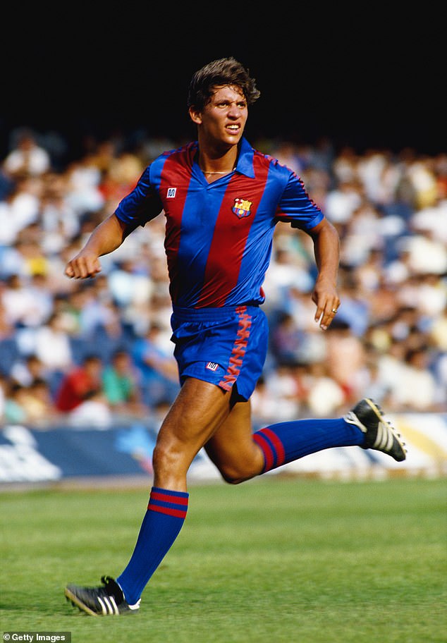 In 1986 Lineker got a transfer to Barcelona, then managed by legendary British gaffer Terry Venables