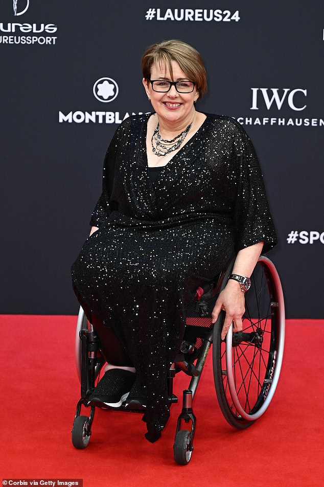 It comes after Lady Tanni Grey-Thompson (pictured) said she was forced to crawl off an LNER train at London's King Cross Station in August 2024