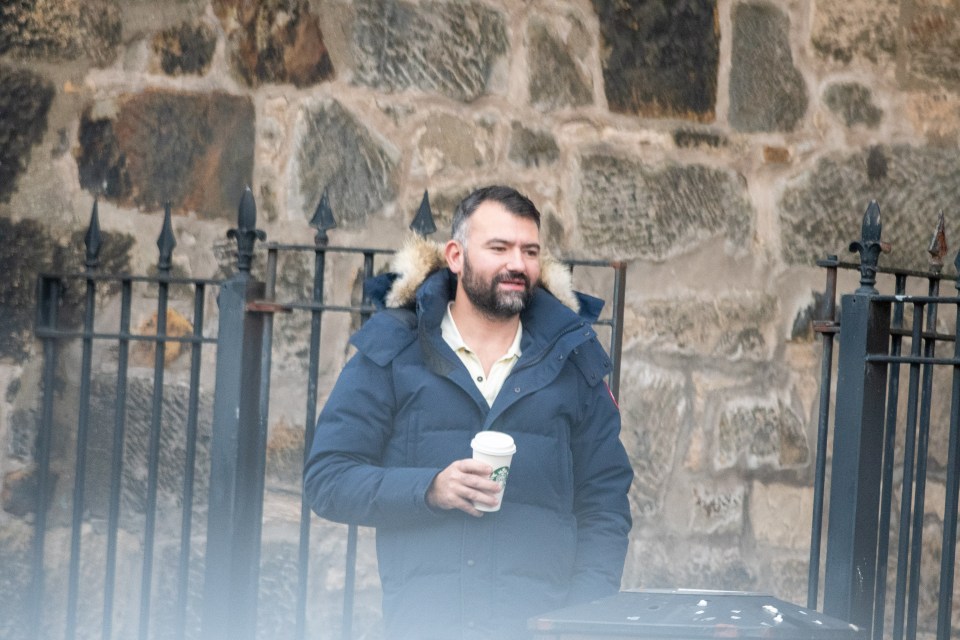 Alessandro Santi outside Paisley Sheriff Court.