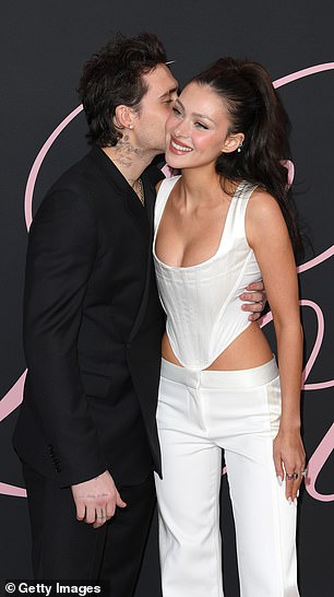 Nicola and Brooklyn at the premiere of Lola last February