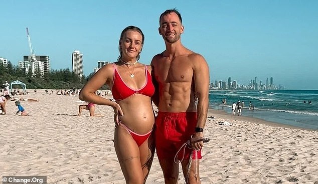 Their current visas expire in August, but Ms Maxwell's child is due in ten days