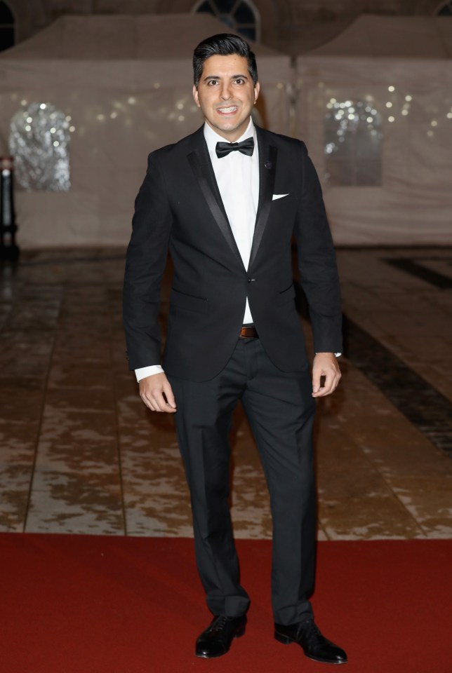 Manish Bhasin at a British Asian Trust reception.