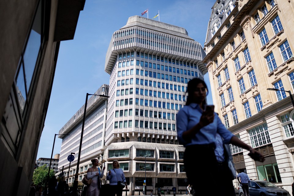 The Ministry of Justice headquarters in London.