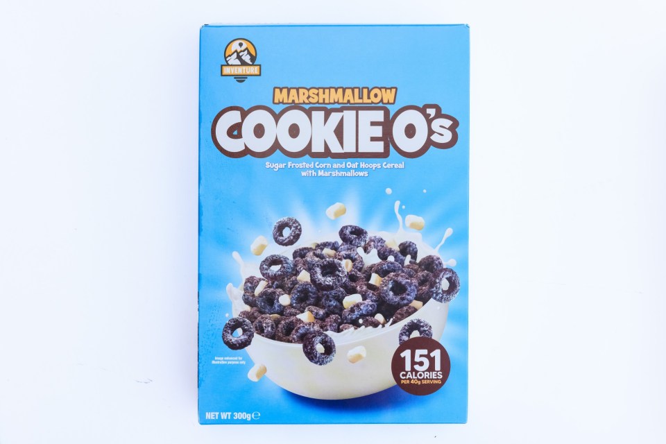 The best Iceland dupes with Lynsey Hope, photographed by Oliver Dixon for Sun Features - 09 May 2025.Photo shows Cookieo's Cereal