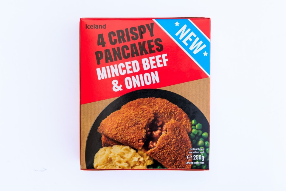 The best Iceland dupes with Lynsey Hope, photographed by Oliver Dixon for Sun Features - 09 May 2025.Photo shows Minced Beed and Onion pancakes