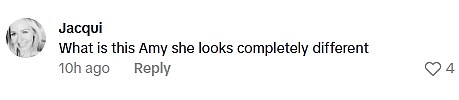 However, fans were more concerned about her dramatic weight loss with many begging her to 'look after herself' and 'stop losing weight' as she looks 'complete different'