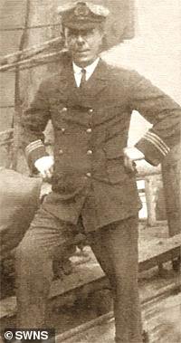 As the Titanic sank, Margaret was placed in lifeboat 6, helmed by sailor Robert Hichens (pictured). She allegedly threatened to throw Hichens overboard if he failed to return to the Titanic to save for more survivors