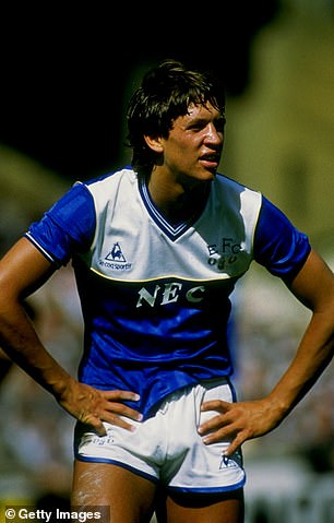 His prolific strike rate earned him a move to Everton for £800,000 in 1985