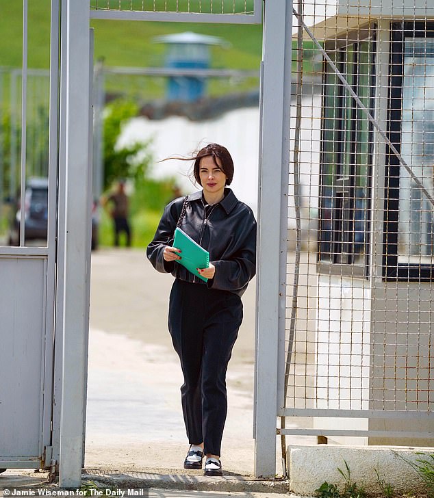 The 18-year-old has asked for a jumper and warmer clothes and requested fresh fruit after being visited by local celebrity lawyer Mariam Kublashvili (pictured)