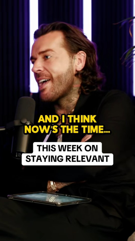 Sam Thompson in a podcast interview, saying "And I think now's the time..."  This week on Staying Relevant.