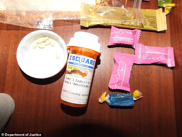 Prosecutors showed images of amphetamines and other drugs found in Diddy's room at the Park Hyatt Hotel in Midtown Manhattan when he was arrested in September 2024