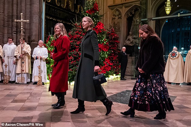 Gabriella expressed gratitude for having a hand in the carol concert, of which she said her role was 'to support on the musical side of things, and to put forward artists and ideas'