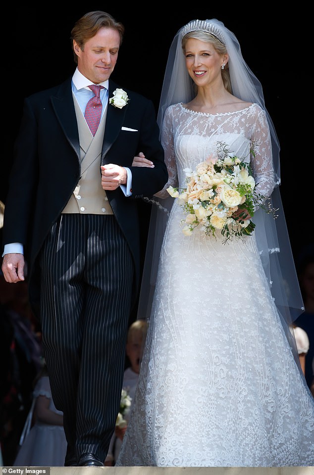 Gabriella and Thomas married at St George's Chapel, Windsor Castle, in 2019 with Queen Elizabeth II and her husband, the late Duke of Edinburgh, among the guests