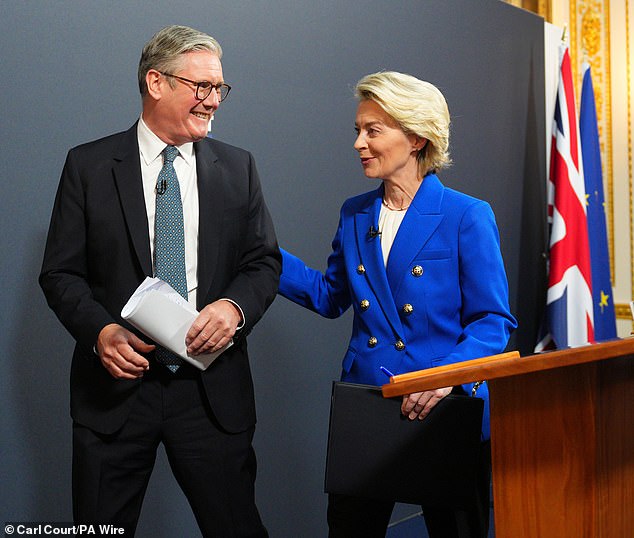 Sir Keir was loving it. Our PM licked his lips and blinked with pride. He did that Bill Nighy thing of pursing his mouth.