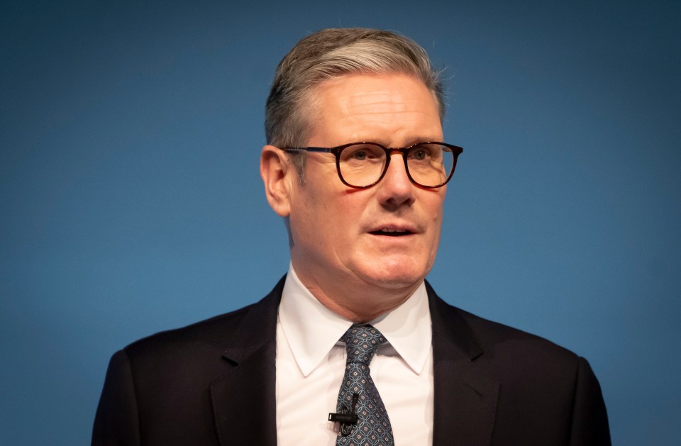 Keir Starmer speaking at the Welsh Labour Conference.