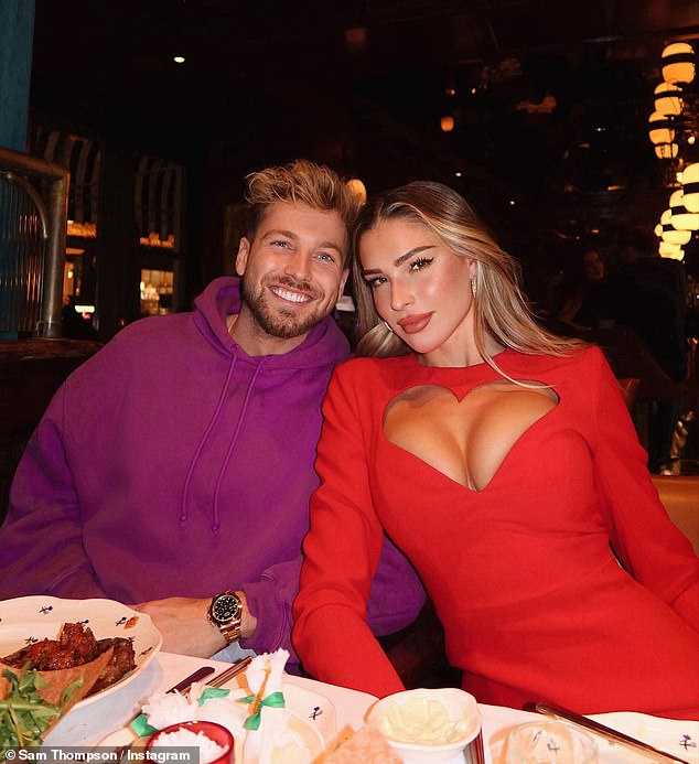 Zara and Sam Thompson were together for five years before they split at the end of 2024 shortly after he worked in Australia for I'm A Celeb spinoff show Unpacked