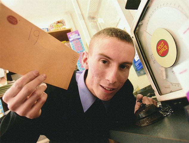 Chris Head (pictured), the youngest former subpostmaster, told MailOnline he 'welcomed' the compensation, but added: 'It's taken far too long.'