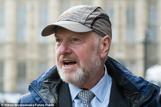 Former subpostmaster Sir Alan Bates who has long led the campaign to get justice for those affected by the Post Office scandal