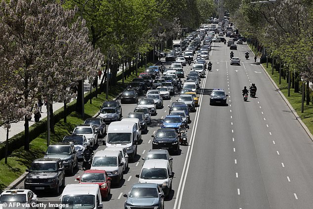 Millions were left without power as public transport and roads ground to a halt in April