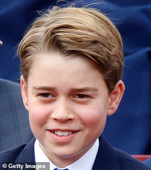 George mirrors his great-grandfather Edward John Spencer in his smile
