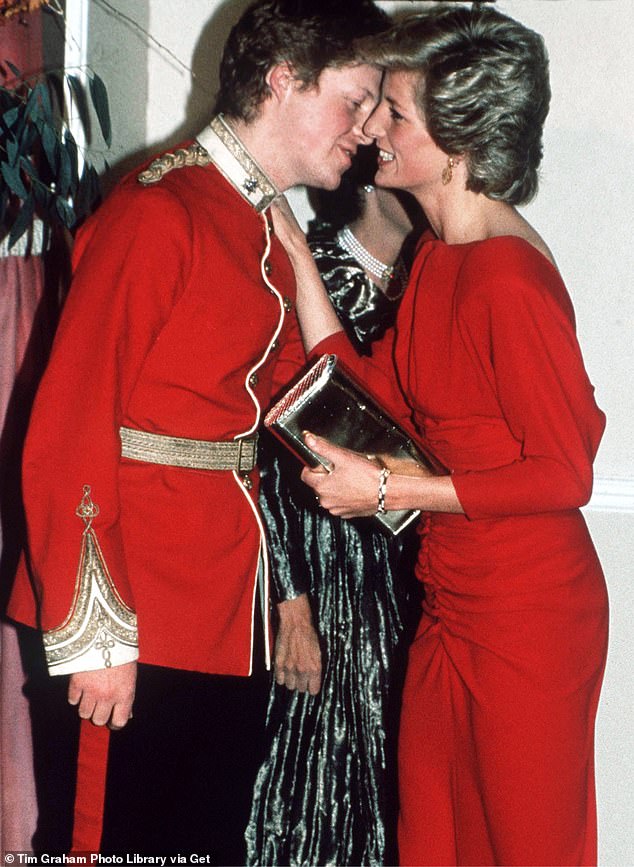 Earl Spencer continues to be a strong defender of Diana's memory and causes. The two are pictured at the Birthright Ball