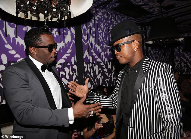 Rapper Ne-Yo, seen with Diddy in 2013, was also in attendance, but Richards said the alleged assault of Cassie was in a separate room of the restaurant and she did not clarify if the other celebrities at the dinner witnessed it directly