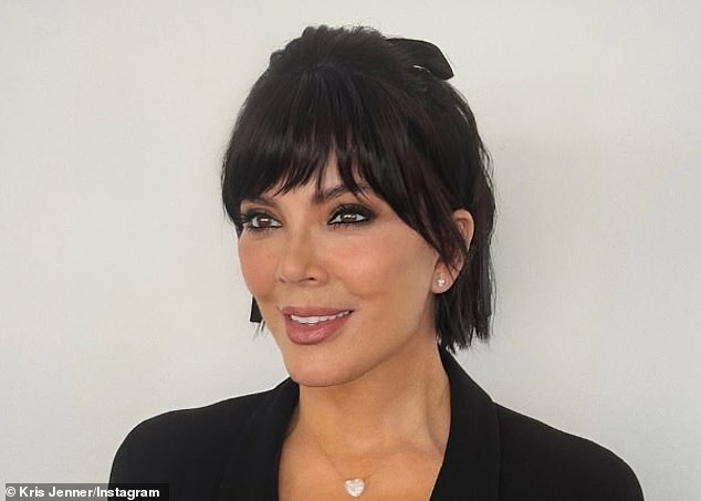 As well as Kris' height being a hot topic of conversation, her youthful looks have also caused a stir (Pictured earlier this year)