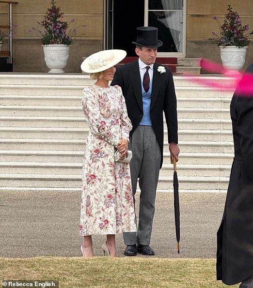 It was a family affair as they were joined by royals including Zara Tindall for the event