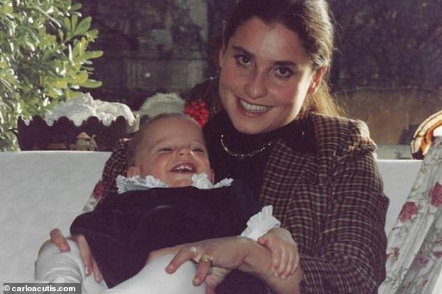 His mother Antonia Salzano (pictured) refers to her late son as her 'saviour'