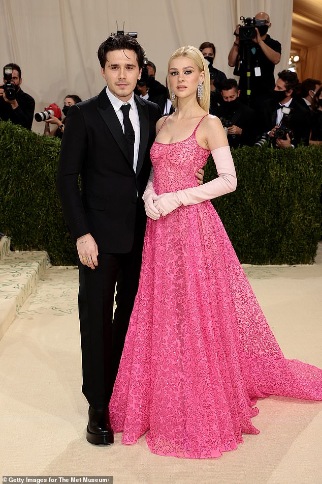 Brooklyn Beckham and Nicola Peltz attend the 2021 Met Gala. Those who know the Beckhams say they have now ¿washed their hands¿ of Nicola