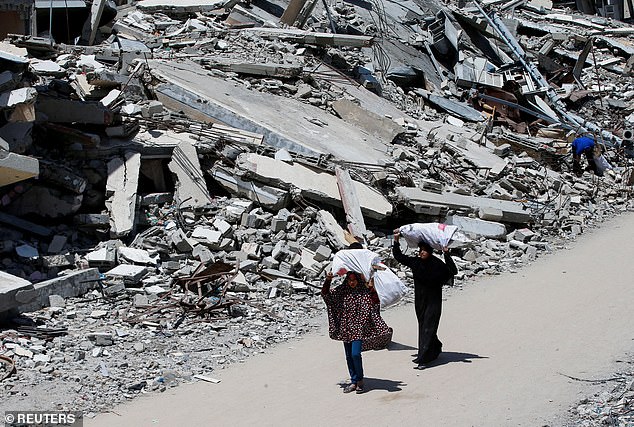 It came after Sir Keir Starmer, along with French president Emmanuel Macron and Canadian premier Mark Carney, condemned the Israeli government's 'egregious' actions in Gaza.