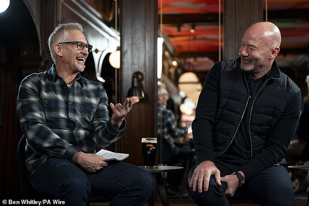 Former Newcastle and England captain Alan Shearer said after Gary's exit: 'Thank you for everything' - but other MOTD co-stars haven't commented