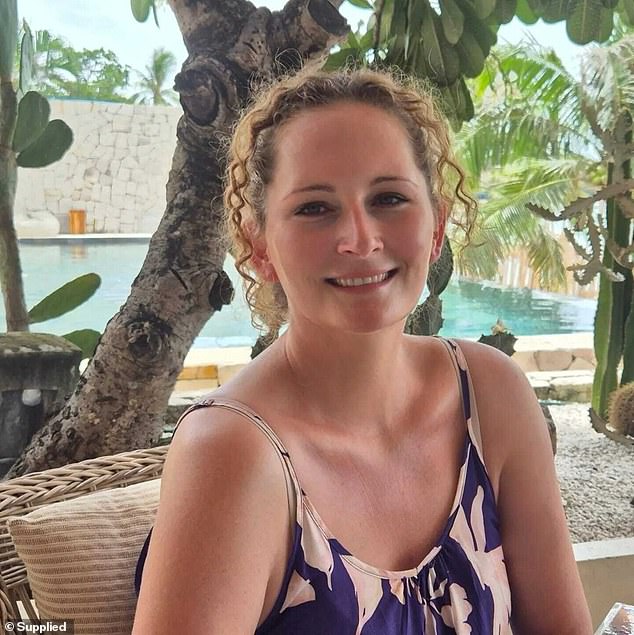 Sydney mother Taryn Gray (pictured) has used sunscreen every single day since she was 17