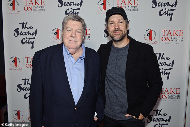 Wendt's nephew and godson is Ted Lasso star Jason Sudeikis - pictured 2017