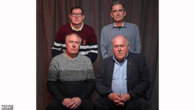 'Guinea pigs, lab rats,' said Steve, top left, through tears. 'They had carte blanche to do what they wanted, really. They exploited those opportunities to do research on children. I'll never forgive them for that, never'