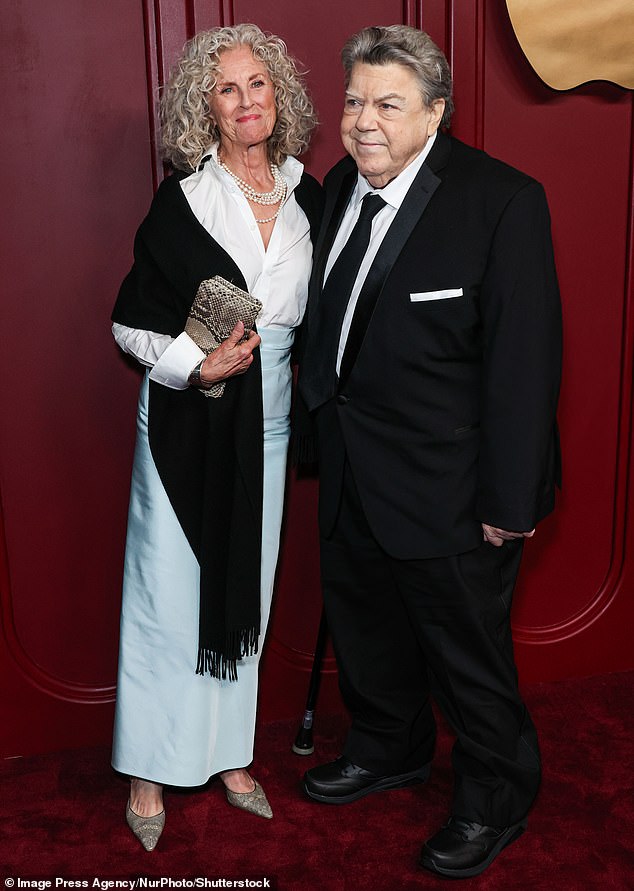 He had been married to Bernadette Birkett ¿ who played the voice of the mysterious Vera on Cheers ¿ since 1978, and they shared one daughter and two sons while living in LA; pictured together in January 2024