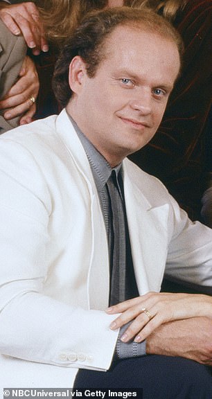 Kelsey Grammer, 70, entered Cheers (pictured) as psychiatrist Frasier Crane in season three, and the guest spot soon made him a series regular